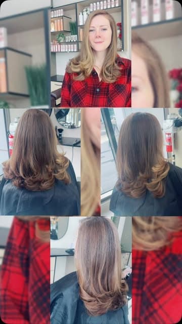 Fresh colour, cut & style